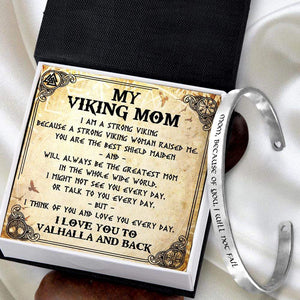 Skull Bracelet - Viking - My Viking Mom - You Are The Best Shield Maiden - Gbzf19002
