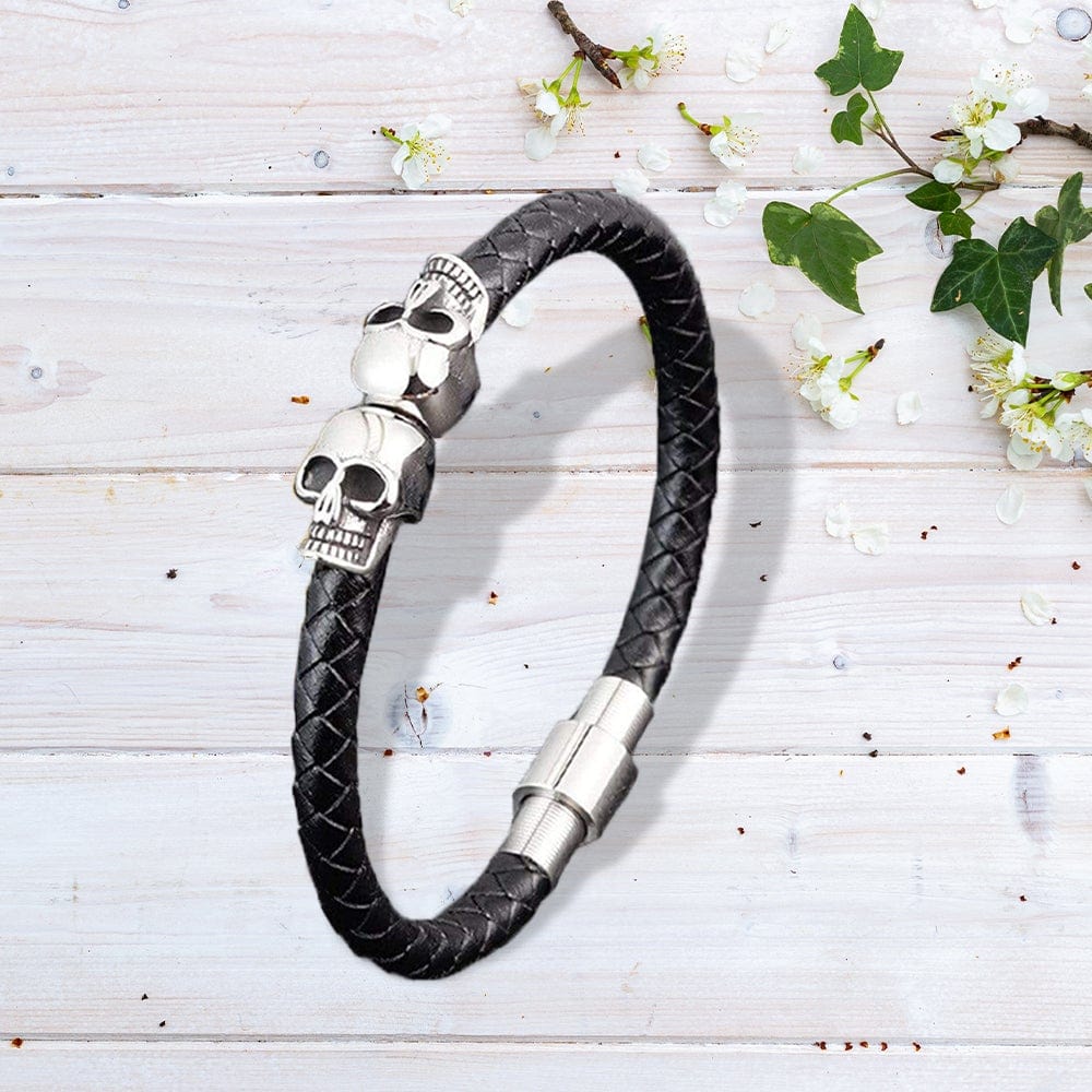 Skull Cuff Bracelet - Guitar - To My Man - You Are The Only Man That I Want To Be With - Gbbh26010