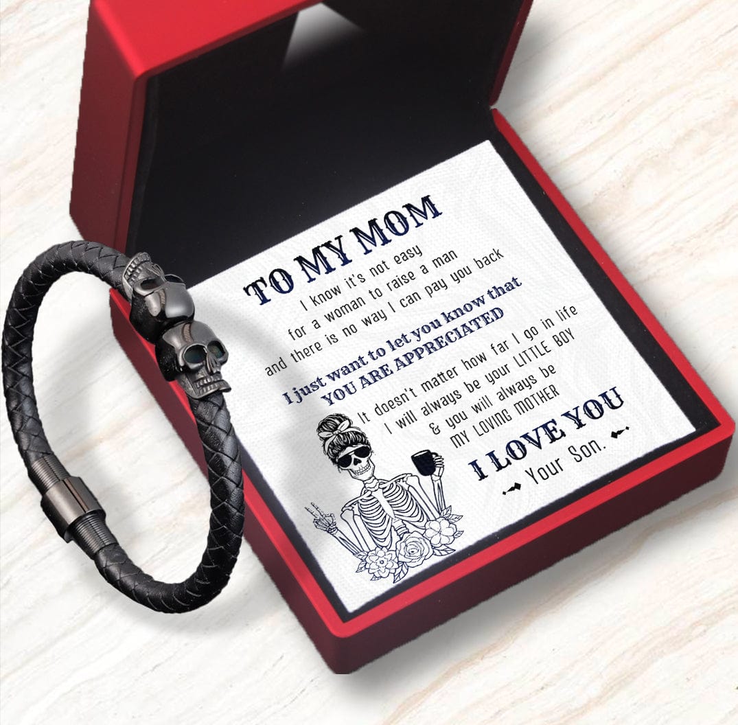 Skull Cuff Bracelet - Skull - To My Mom - You Are Appreciated - Gbbh19006