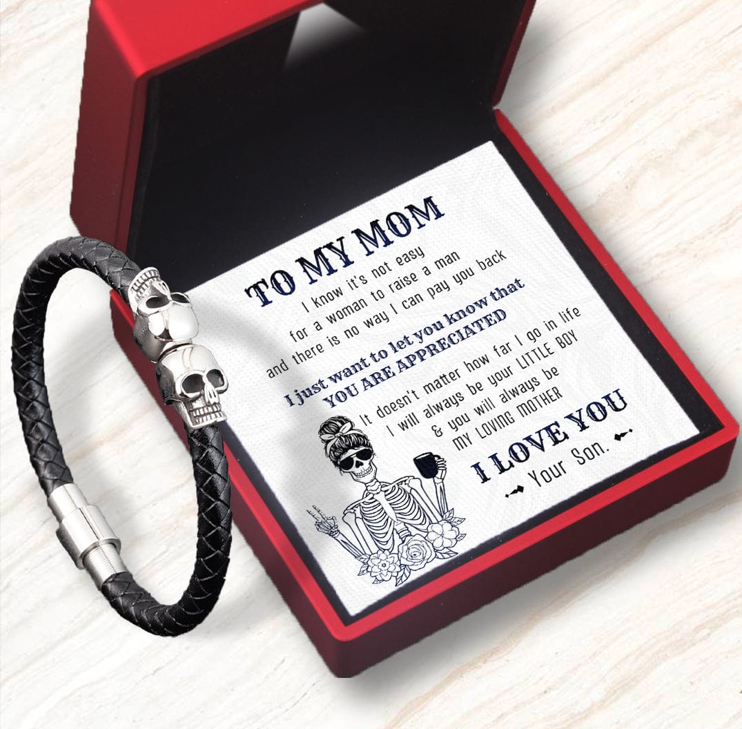 Skull Cuff Bracelet - Skull - To My Mom - You Are Appreciated - Gbbh19006