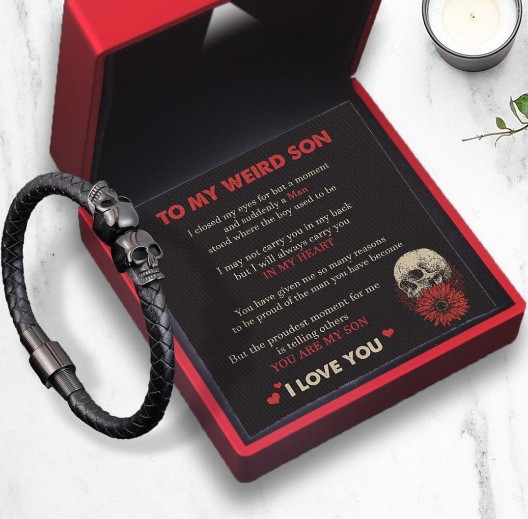Skull Cuff Bracelet - Skull - To My Son - You Are My Son - Gbbh16008
