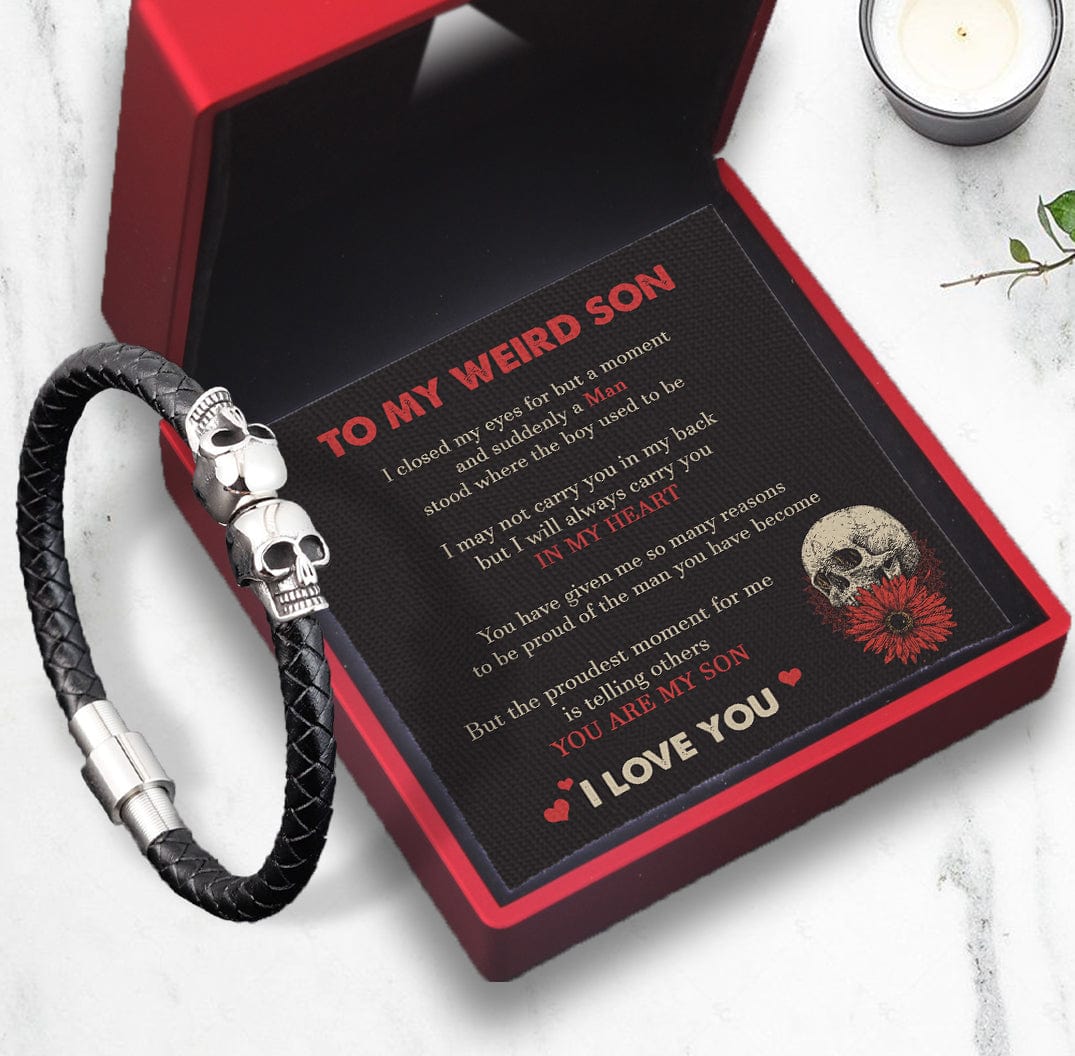 Skull Cuff Bracelet - Skull - To My Son - You Are My Son - Gbbh16008