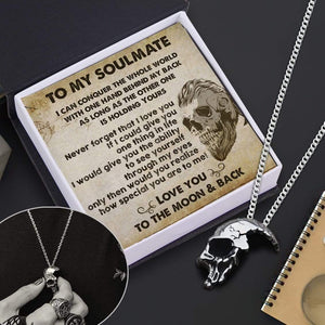 Skull Necklace - Skull & Tattoo - To My Man - How Special You Are To Me - Gnag26005