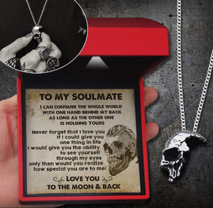 Skull Necklace - Skull & Tattoo - To My Man - How Special You Are To Me - Gnag26005