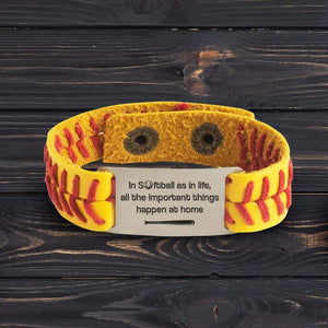 Softball Bracelet - Baseball - To My Daughter - From Dad - I Will Always Cheer You - Gbzk17006