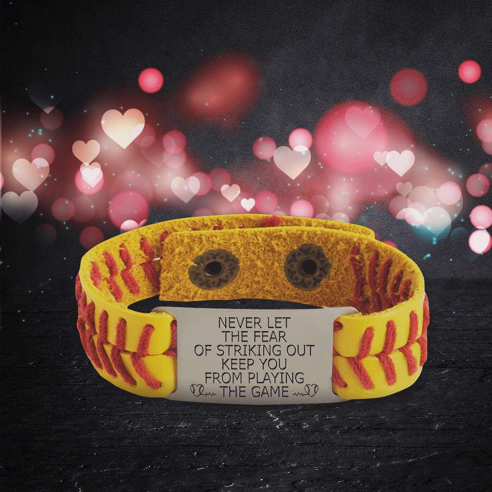 Softball Bracelet - Softball - To My Girlfriend - You Are The Best Thing That Ever Happened To Me - Gbzk13005