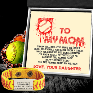 Softball Bracelet - Softball - To My Mom - Thank You For Everything  - Gbzk19002