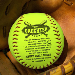 Softball - To My Daughter - From Mom - I Will Always Be Your No.1 Fan - Gas17004