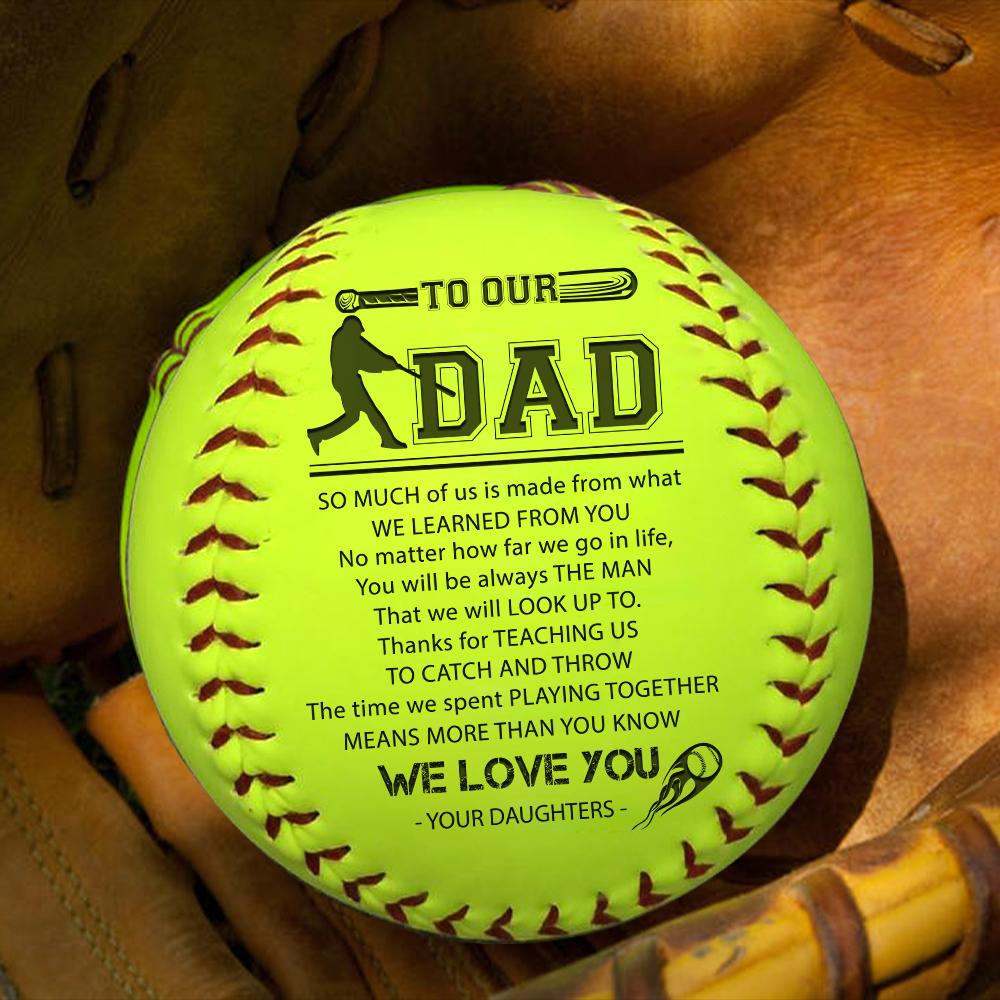 Softball - To Our Dad - From Daughters - You Will Always Be Our Coach - Gas18009