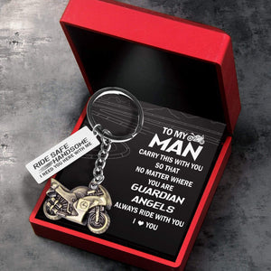 Sportbike Keychain - Biker - My Love - I Need You Here With Me - Gkei26002
