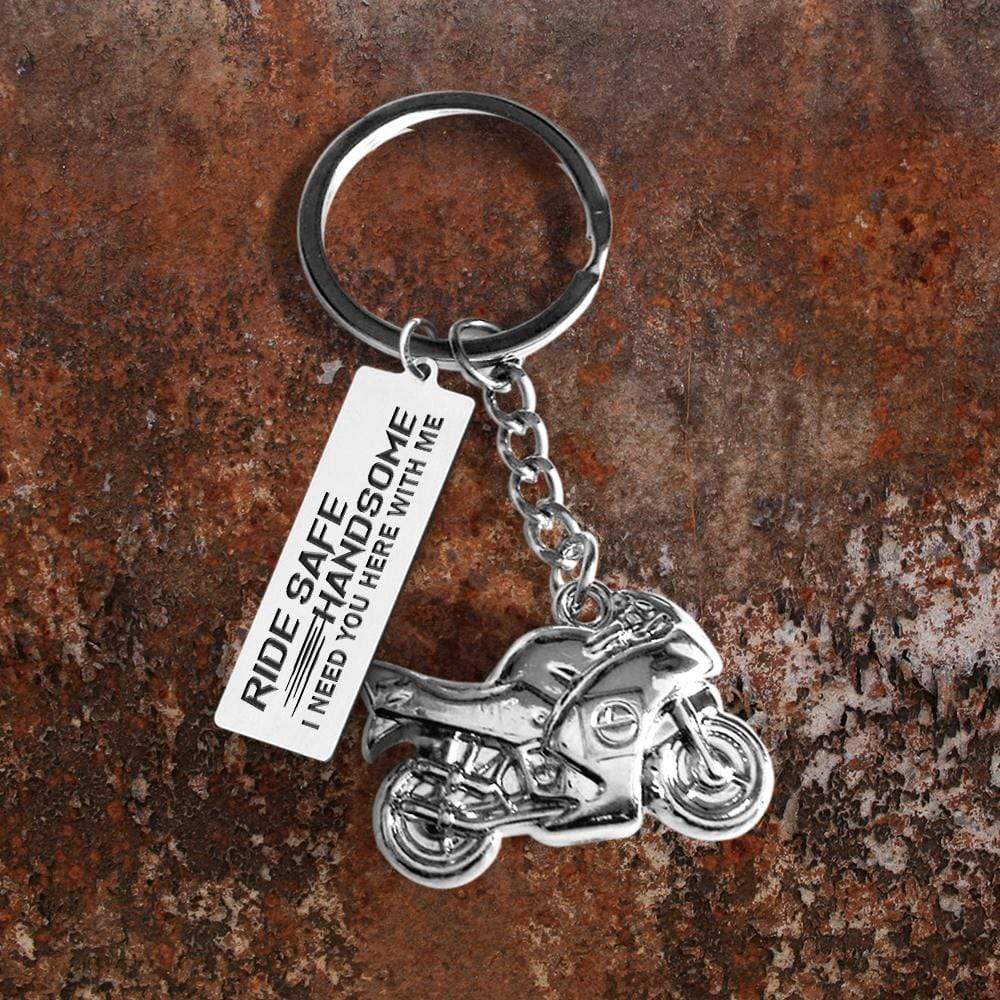 Sportbike Keychain - Biker - My Love - I Need You Here With Me - Gkei26002