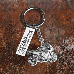 Sportbike Keychain - Biker - My Love - I Need You Here With Me - Gkei26002