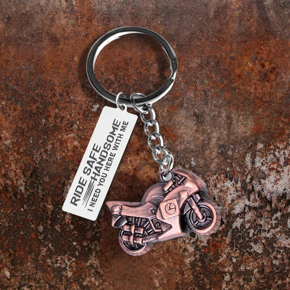 Sportbike Keychain - Biker - My Love - I Need You Here With Me - Gkei26002