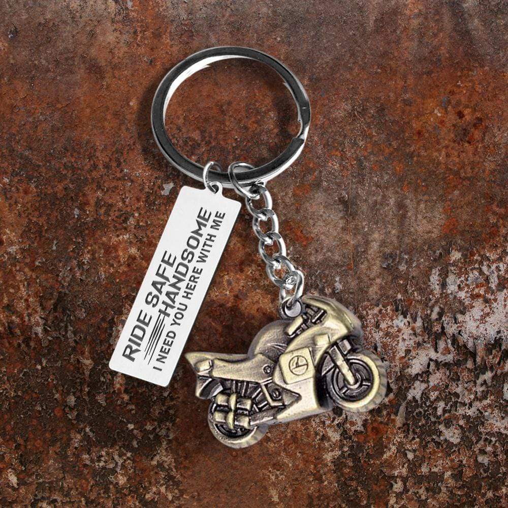 Sportbike Keychain - Biker - My Love - I Need You Here With Me - Gkei26002