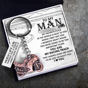 Sportbike Keychain - Biker - To My Man - I Love You - Gkei26004