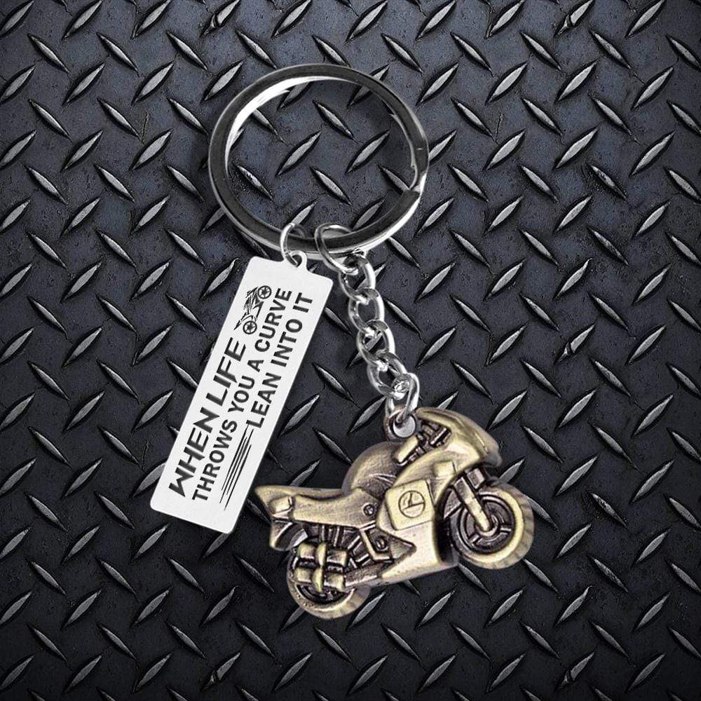 Sportbike Keychain - Biker - To My Man - I Love You - Gkei26004