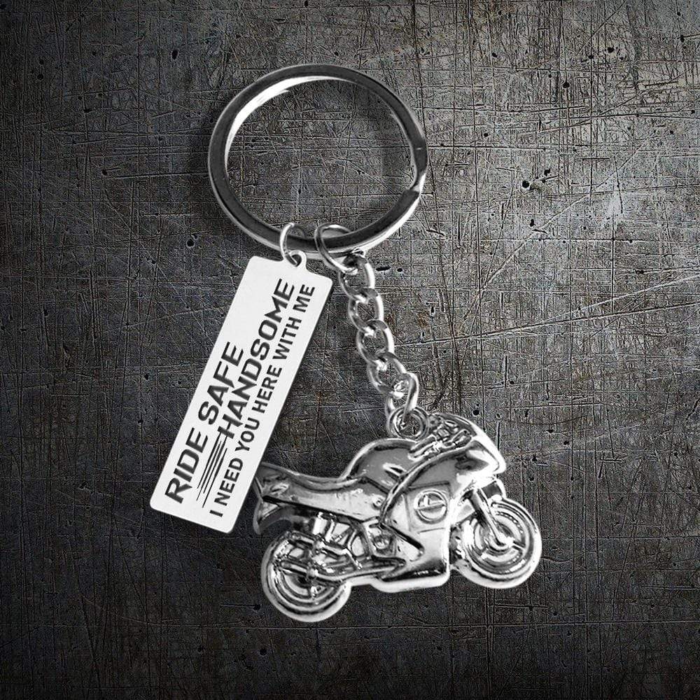 Sportbike Keychain - Biker - To My Man - I Love You - Gkei26006