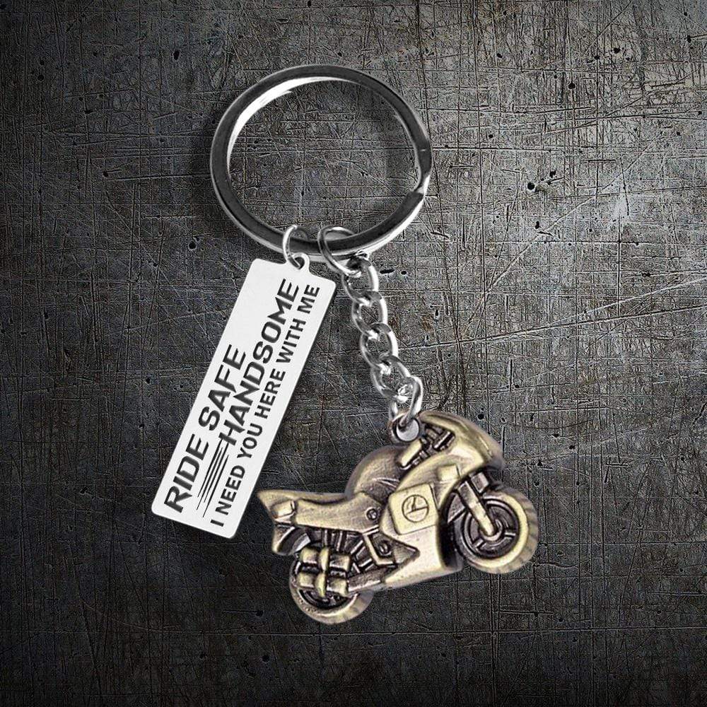 Sportbike Keychain - Biker - To My Man - I Love You - Gkei26006