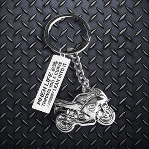 Sportbike Keychain - Biker - To My Man - I Wheelie Love You - Gkei26005