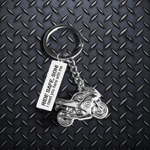 Sportbike Keychain - Biker - To My Son - I Love You - Gkei16003