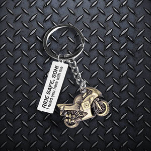 Sportbike Keychain - Biker - To My Son - I Love You - Gkei16004