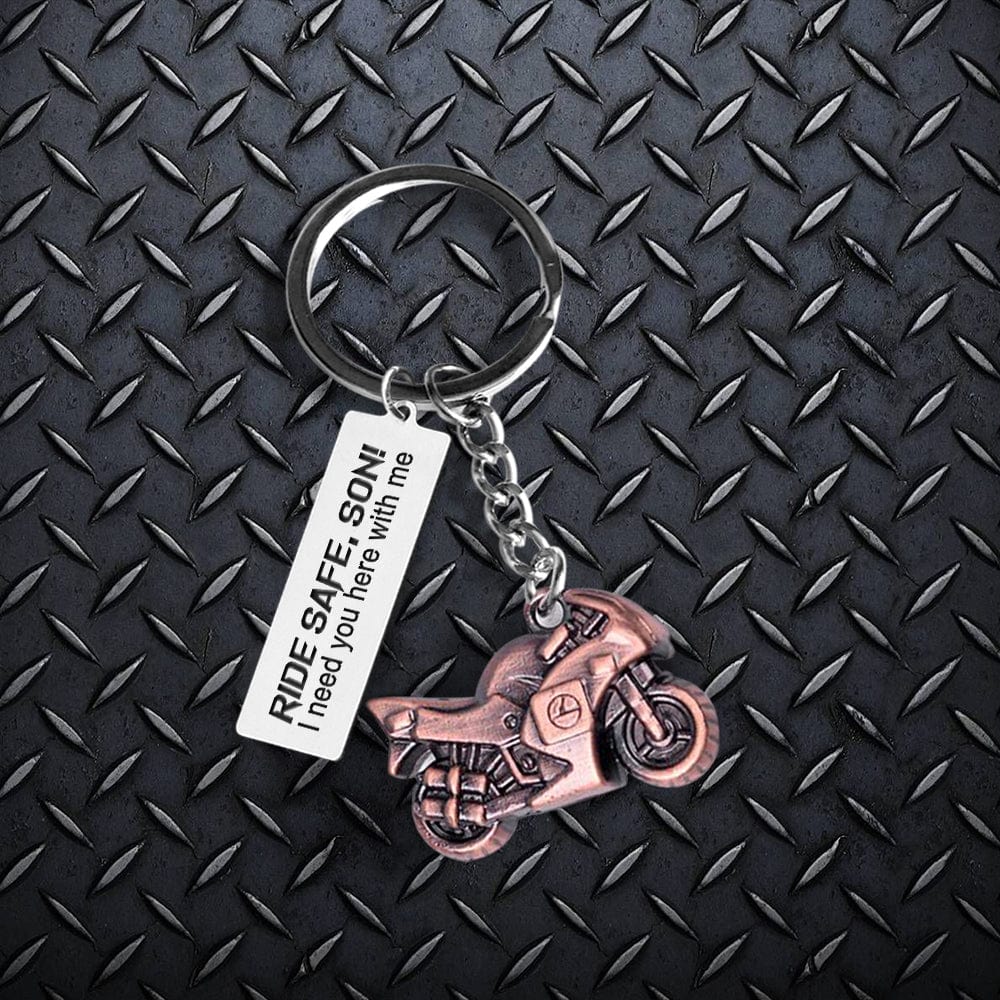 Sportbike Keychain - Biker - To My Son - I Love You - Gkei16006