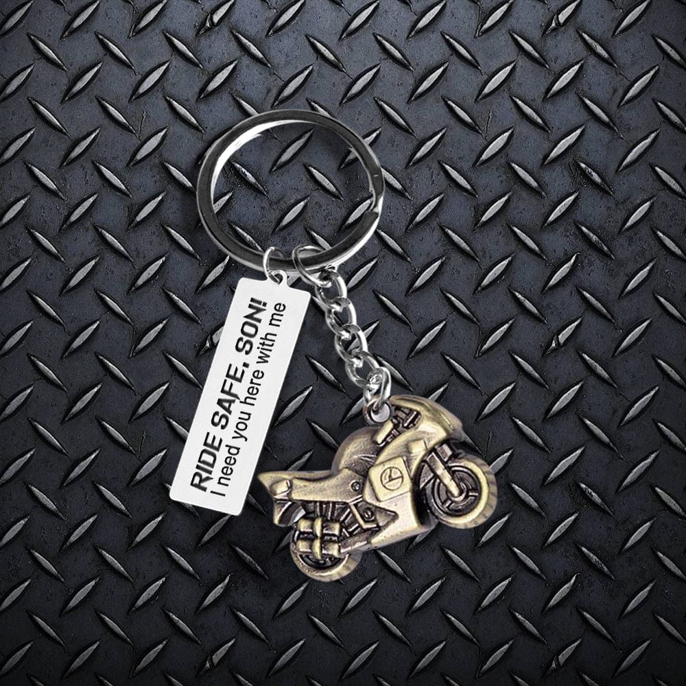 Sportbike Keychain - Biker - To My Son - I Love You - Gkei16006