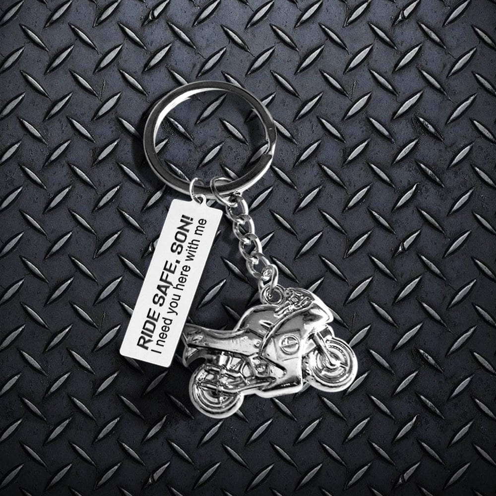 Sportbike Keychain - Biker - To My Son - I Love You - Gkei16006