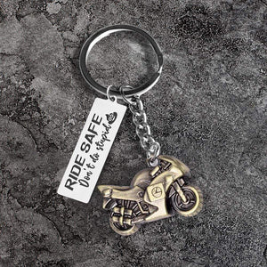 Sportbike Keychain  - To My Son - Biker - You Will Never Lose - Gkei16002