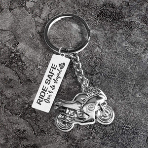 Sportbike Keychain  - To My Son - Biker - You Will Never Lose - Gkei16002