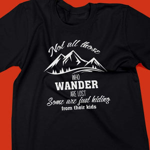 Standard Women's T-Shirt - Travel - Not All Those Who Wander Are Lost - Tsc33002