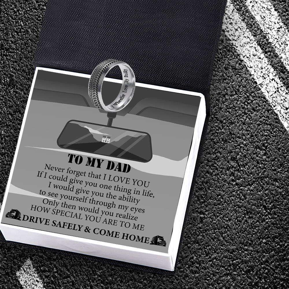 Steel Ring - Trucking - To My Dad - Never Forget That I Love You - Gri18016