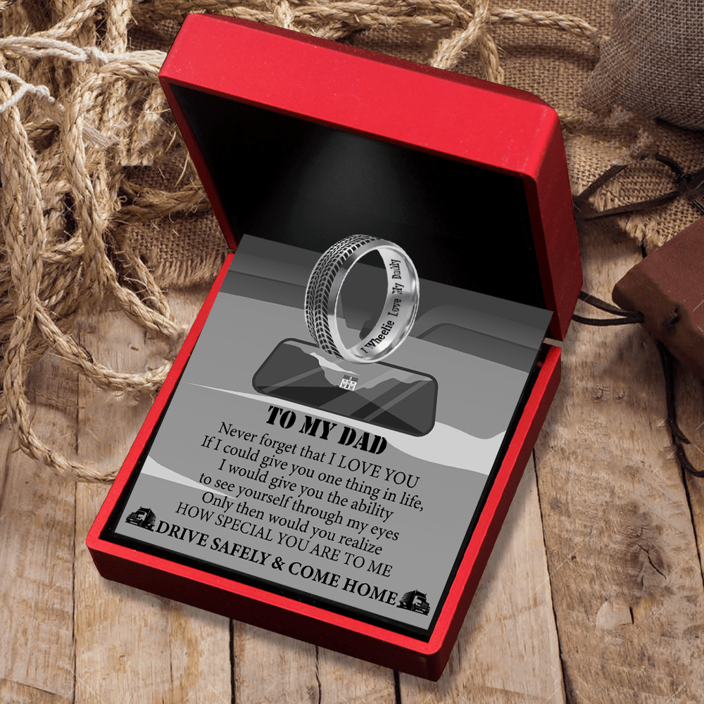 Steel Ring - Trucking - To My Dad - Never Forget That I Love You - Gri18016