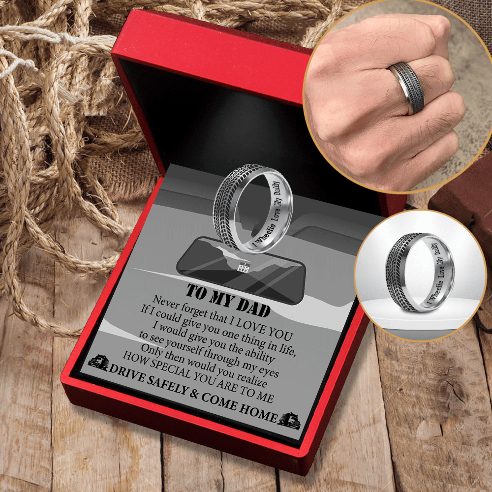 Steel Ring - Trucking - To My Dad - Never Forget That I Love You - Gri18016