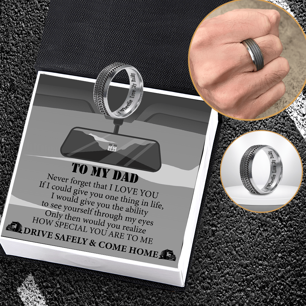 Steel Ring - Trucking - To My Dad - Never Forget That I Love You - Gri18016