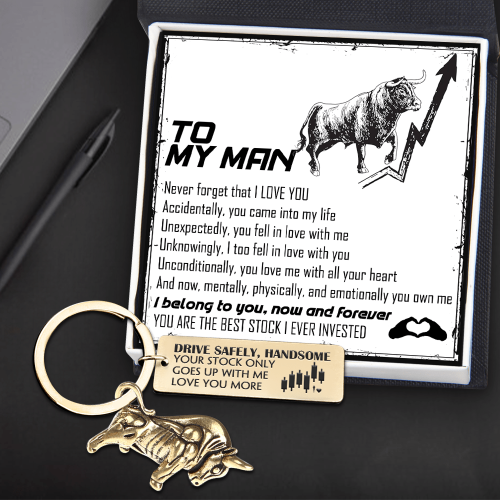 Bull keychain 2025