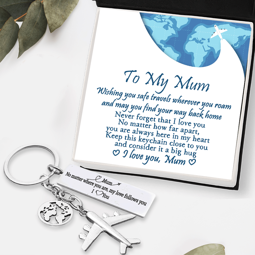 Motorcycle Keychain - To My Son - From Mom - You Will Always Be My Lit -  Wrapsify