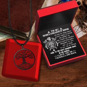 Tree Of Life Necklace - Viking - To My Shieldmaiden Mom - You Are My Viking Shield - Gnyb19003