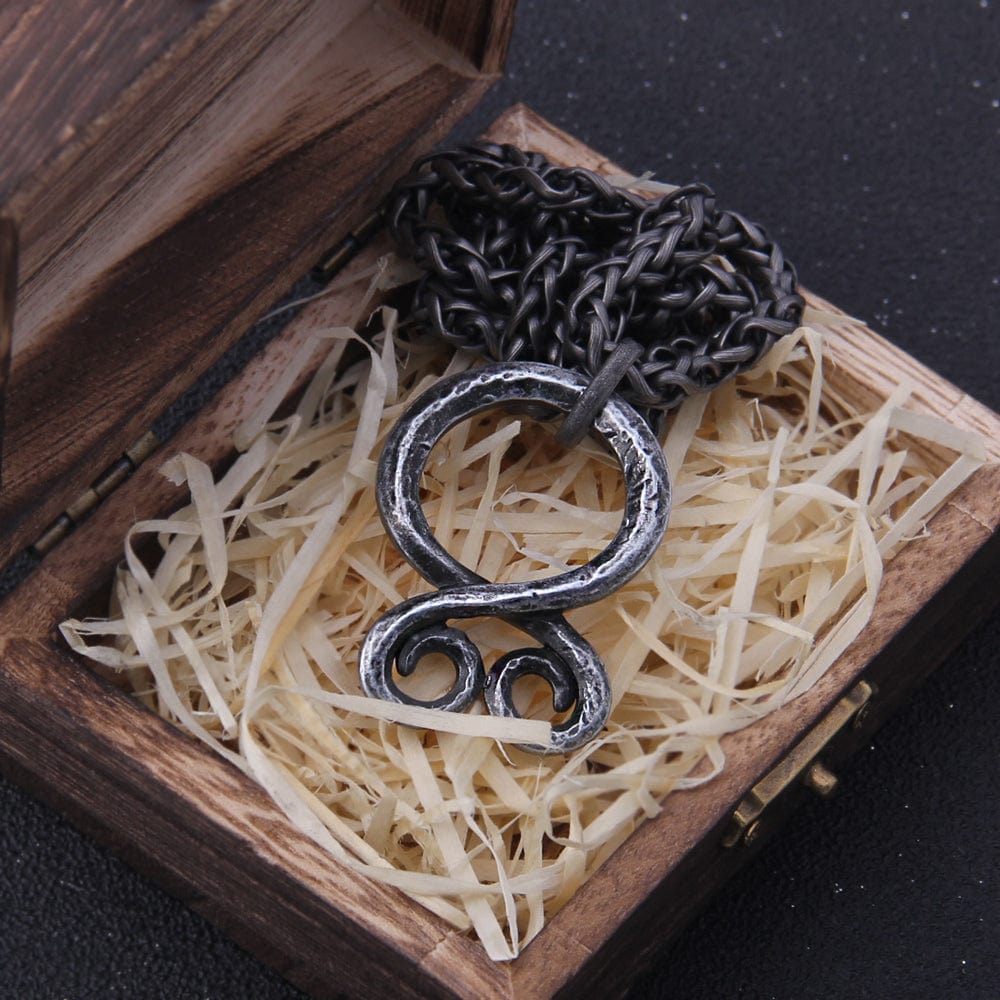 Troll Cross Necklace - Viking - To My Daughter - I Love You To Valhalla And Back - Gnfq17001