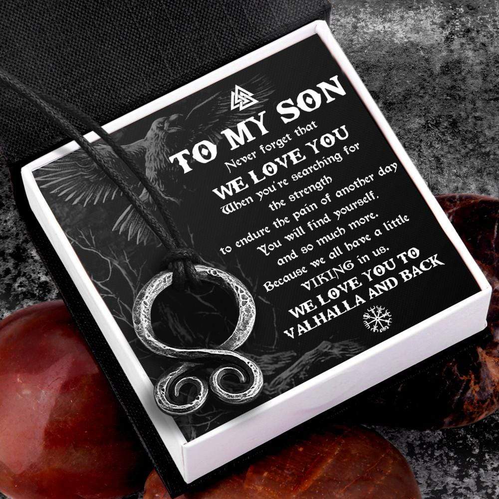 To my son hot sale pendant necklace