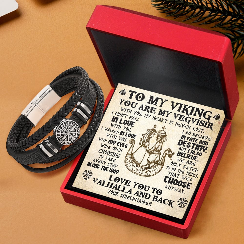 Vegvísir Bracelet - Viking - To My Viking - You Are My Vegvísir - Gbbo26001
