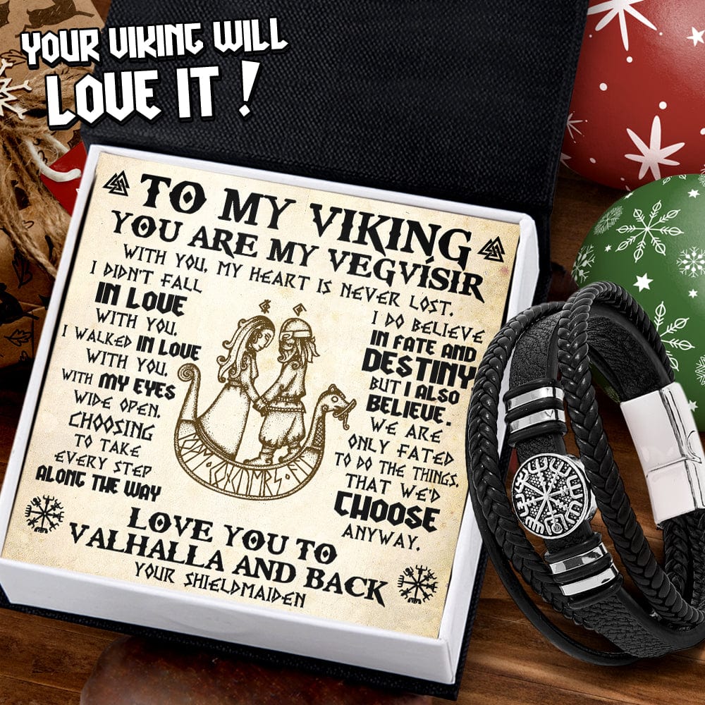 Vegvísir Bracelet - Viking - To My Viking - You Are My Vegvísir - Gbbo26001