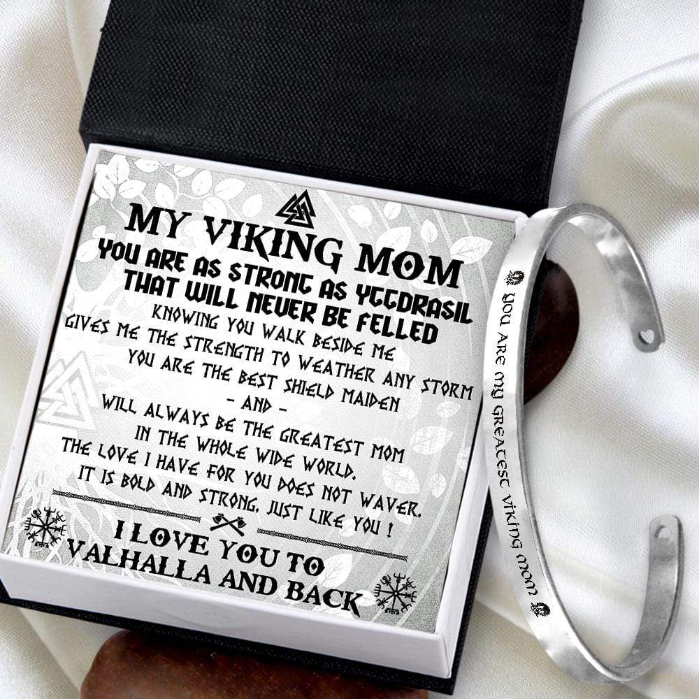 Viking Bracelet - Viking - My Viking Mom - I Love You To Valhalla & Back - Gbzf19003