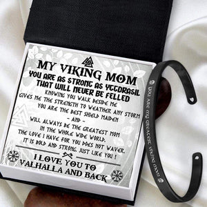 Viking Bracelet - Viking - My Viking Mom - I Love You To Valhalla & Back - Gbzf19003