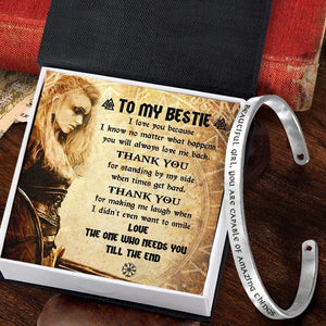 Viking Bracelet - Viking - To My Bestie - Beautiful Girl, You Are Capable Of Amazing Things - Gbzf33001