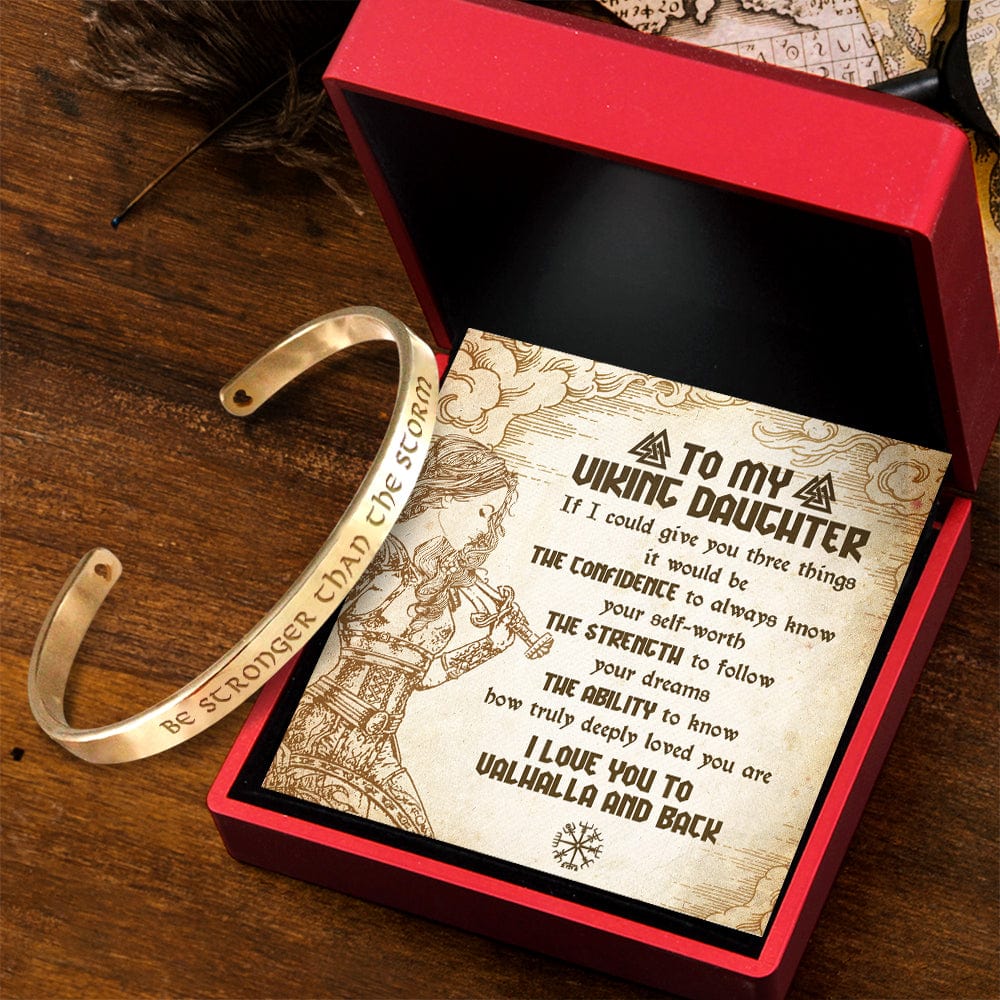 Viking Bracelet - Viking - To My Daughter - I Love You To Valhalla And Back - Gbzf17013