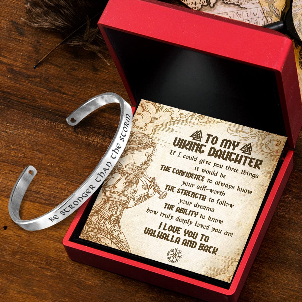 Viking Bracelet - Viking - To My Daughter - I Love You To Valhalla And Back - Gbzf17013