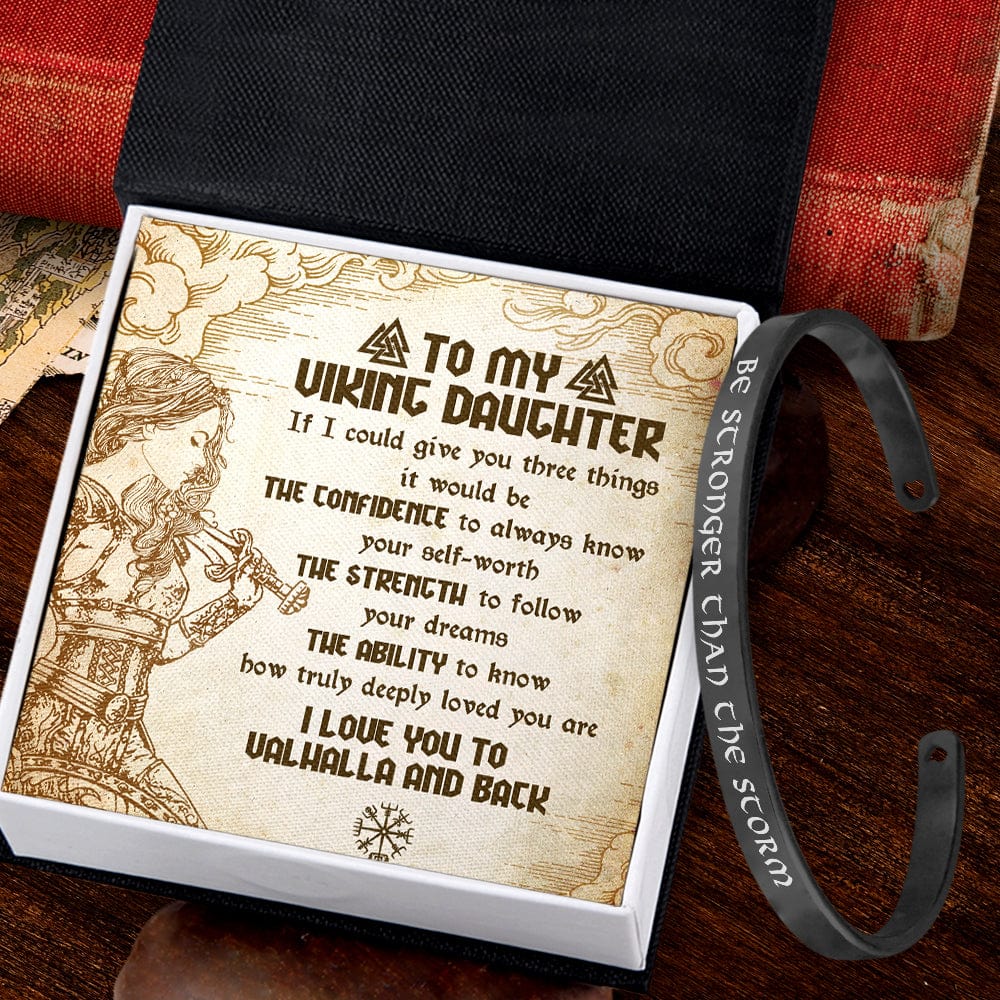 Viking Bracelet - Viking - To My Daughter - I Love You To Valhalla And Back - Gbzf17013