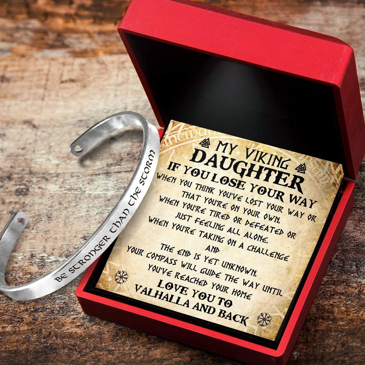 Viking Bracelet - Viking - To My Daughter - If You Lose Your Way - Gbzf17008