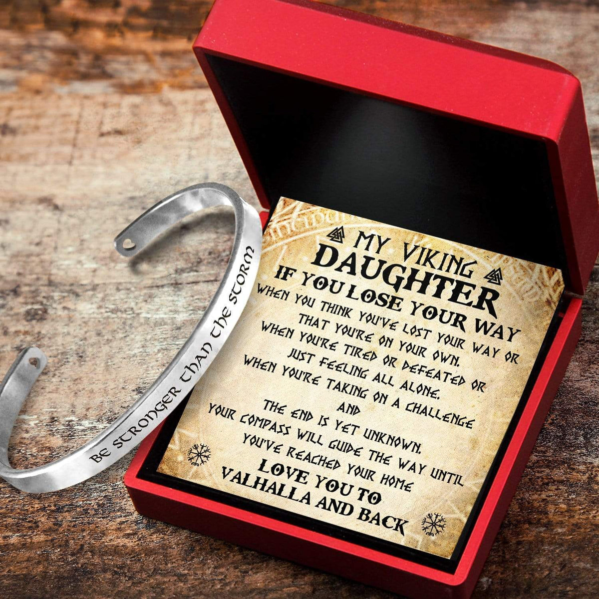 Viking Bracelet - Viking - To My Daughter - If You Lose Your Way - Gbzf17008